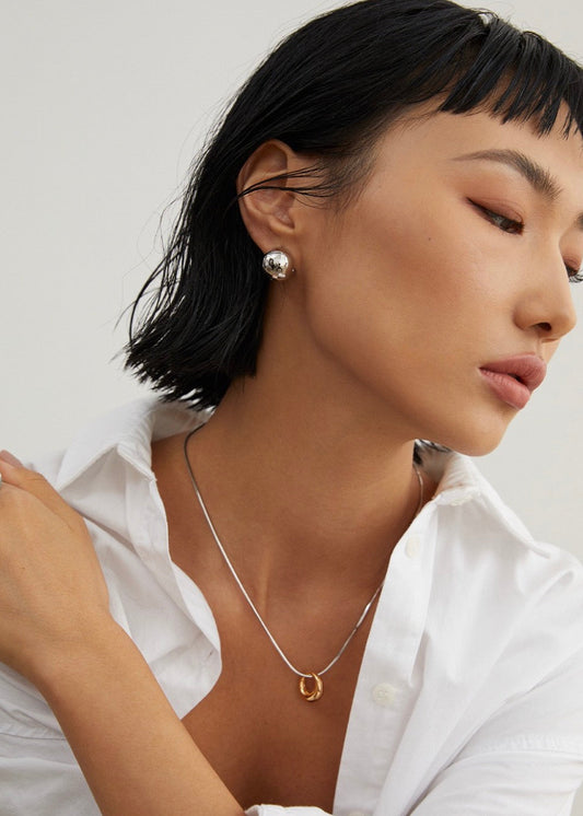 Minimalist Hoop Earrings | 925 Silver