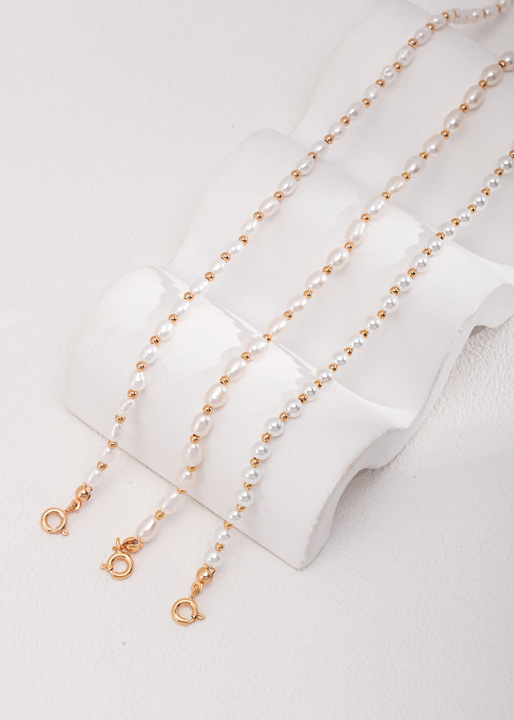 Natural Pearl Choker Necklace | S925 Sterling Silver