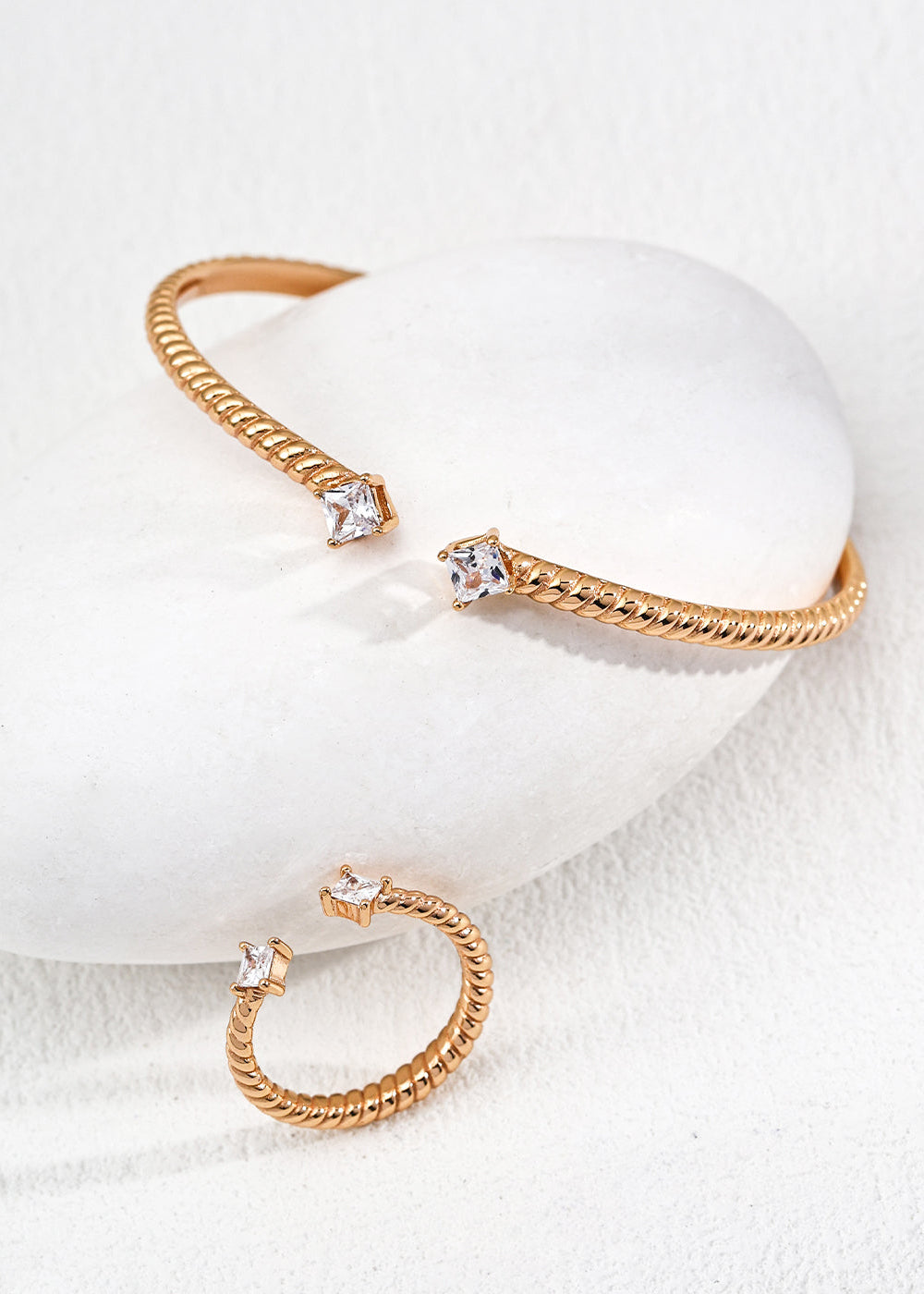 Zircon Adjustable Bracelet | S925 Sterling Silver