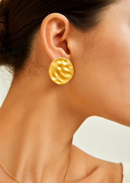 Earring – Matte Finish | S925 Sterling Silver