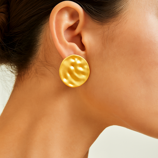 Earring – Matte Finish | S925 Sterling Silver