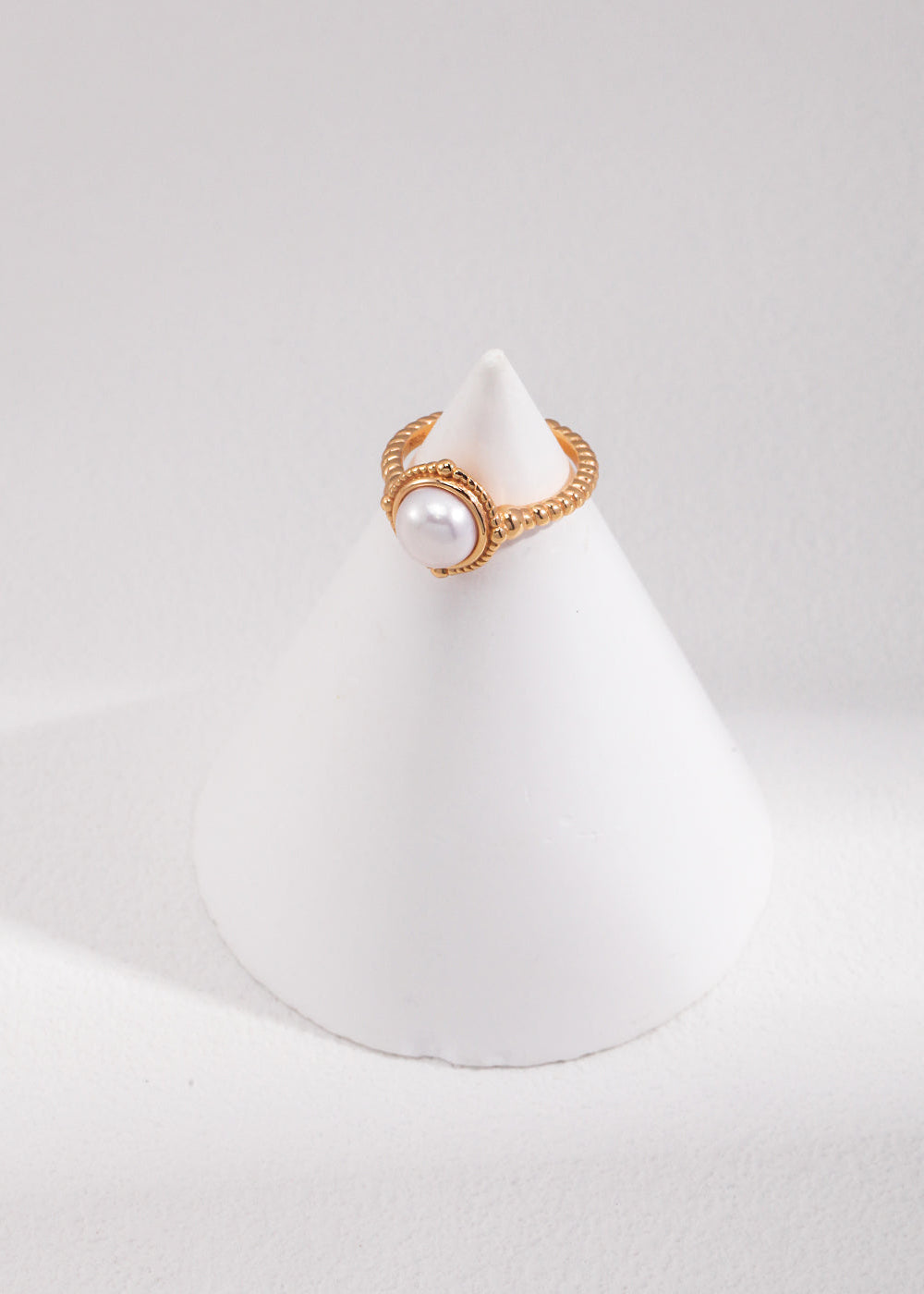Natural Pearl Silver Ring