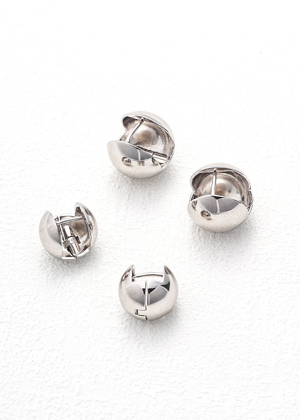 Minimalist Hoop Earrings | 925 Silver